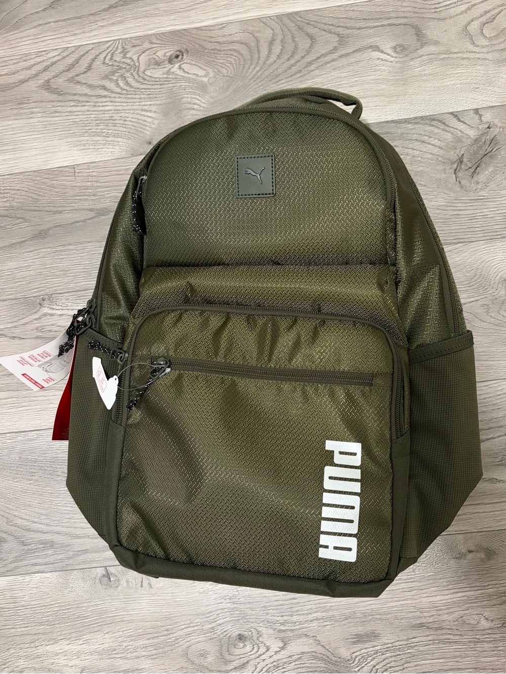 PUMA Olive Green Performance Backpack